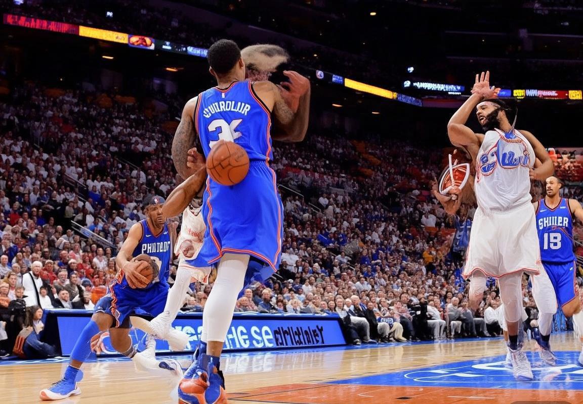 76人与雷霆巅峰对决：战术与意志的激战解析(图1)